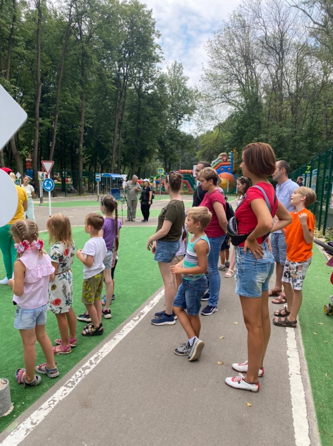 День города в Детском автогородке